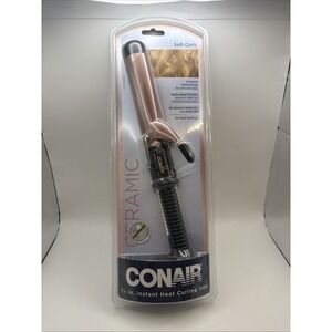Conair~Ceramic 1 1/4" Instant Heat Curling Iron~25 Heat settings~NIP